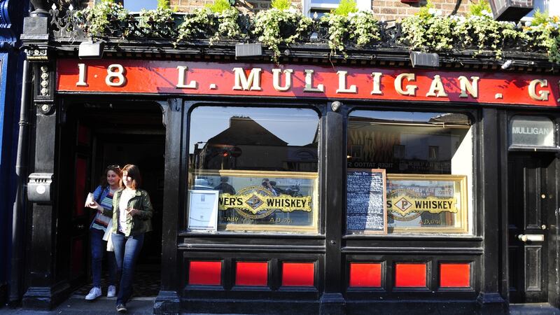 L. Mulligan pub on Stoneybatter. Photograph: Aidan Crawley
