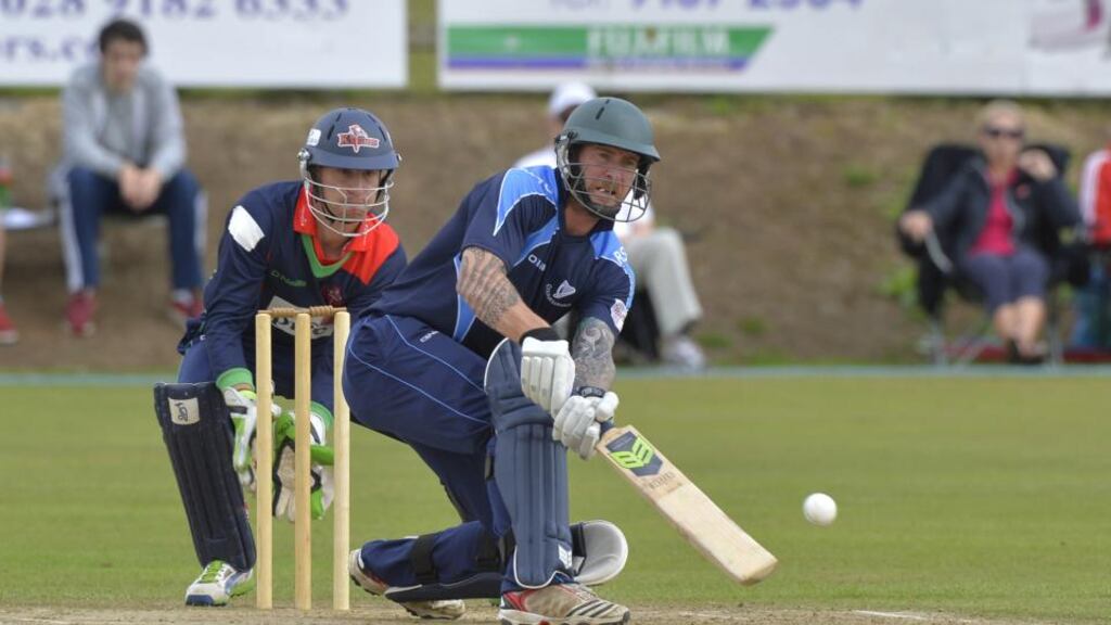 Leinster Lightning’s John Mooney: claimed the first century in the competition’s three-year history. Photograph: Inpho