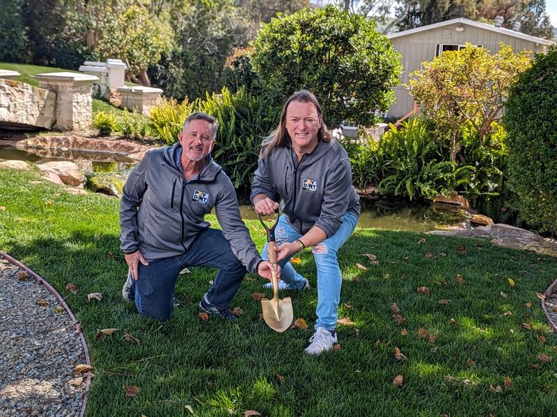 James Rossetto (left) and Dermot Smurfit jnr of Paydirt Games