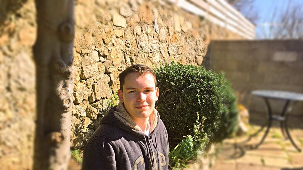 Benat Broderick: “The trickiness of having a disease where you can catch a cold and easily be bed-bound is quite annoying, but it must be more annoying for a brother or any sibling who sees you not having to go to school.”