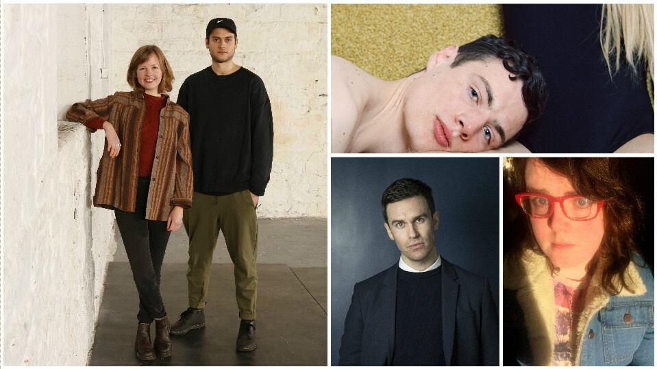 Design: (clockwise from left) Designers Hazel McCague and Jordan Ralph; photographer Daragh Soden; designer Llaura McGee; architect Laurence Lord