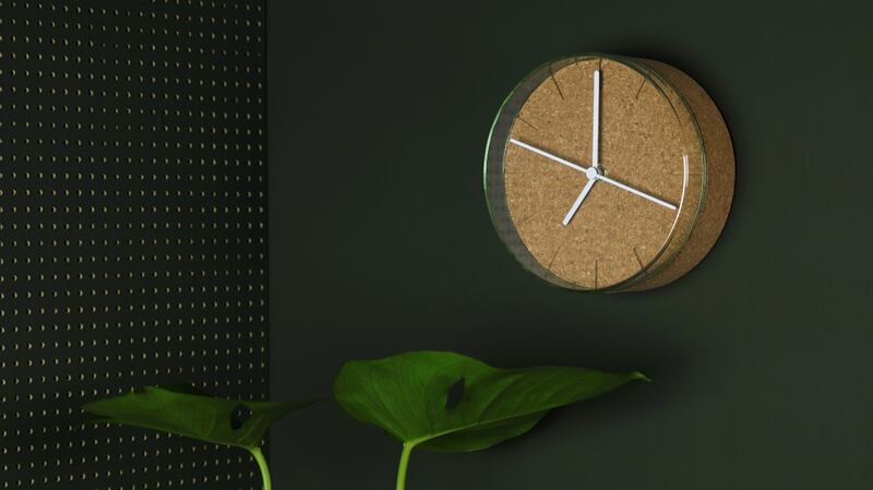 The Capsule wall clock (€160)