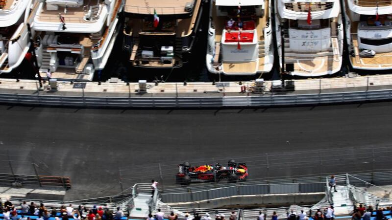Australia’s Daniel Ricciardo of Red Bull Racing during practice in Monte Carlo for the Monaco Grand Prix. Photograph: Getty Images