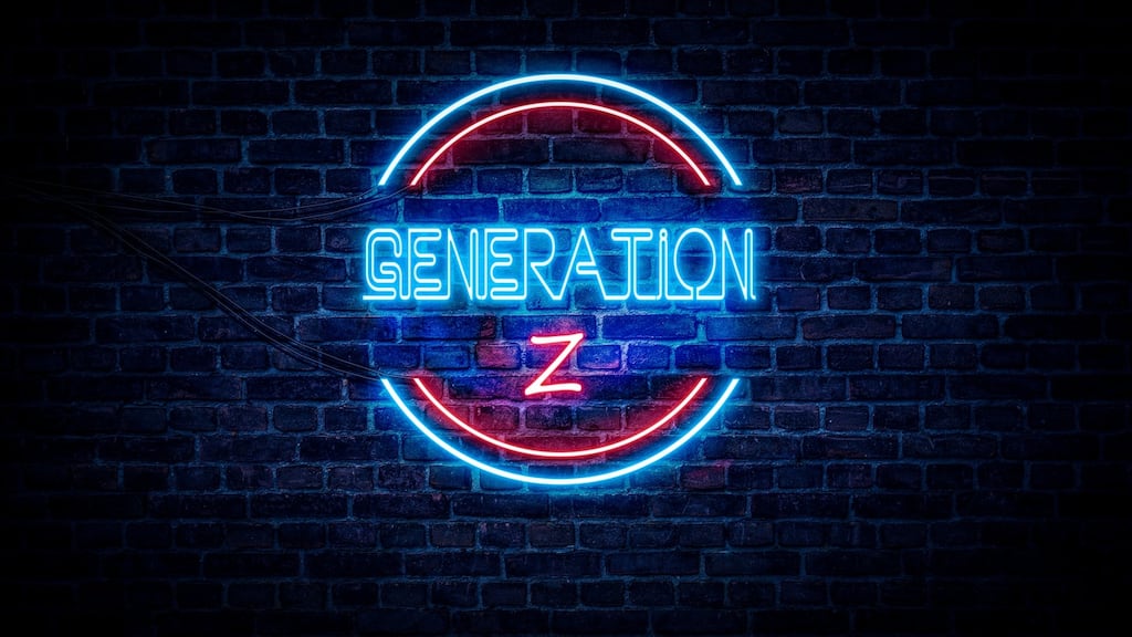 “Next to me was an infant of around 18 months in a stroller. She was busy playing Angry Birds on her mother’s mobile. It was unclear if she could walk or talk – probably not.” Photograph: iStock