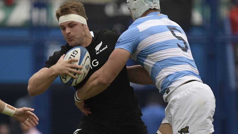 Sam Cane captained the All Blacks in their victory over Argentina. Photograph: Juan Mabromata/AFP/Getty