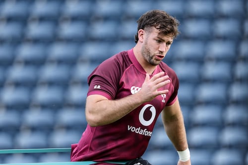 Ireland v New Zealand: Caelan Doris likely to feature off the bench at Soldier Field