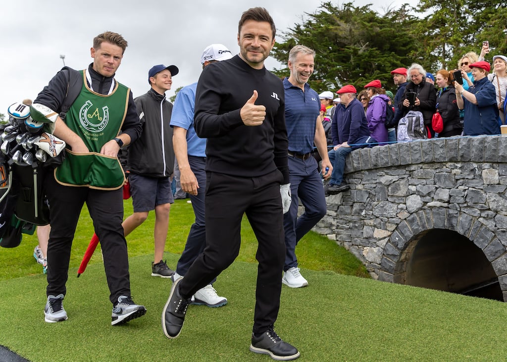 Shane Filan knows JP McManus from appearances at the Limerick man’s pro-am golf tournaments. Help to get a house ensued. Photograph: ©Inpho/Morgan Treacy