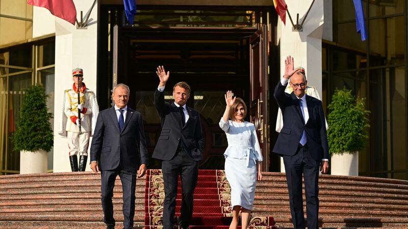 European leaders back Moldova in face of ‘massive’ pre-election interference by Russia