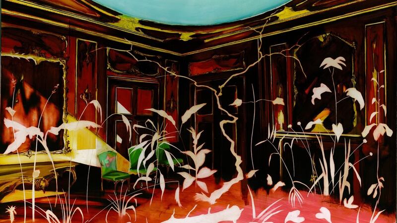 A detail from Catch (2015) by David Eager Maher