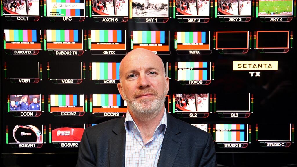 Setanta Sports co-founder Mickey O’Rourke. Eir said on Monday it will acquired the Irish based sports broadcaster. (Photograph: Eric Luke / The Irish Times)