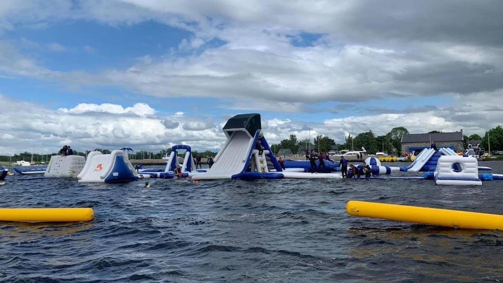 AquaSplash in Co Tipperary. The onwer of the water park says it may not reopen due to insurance difficulties. Photograph: AquaSplash