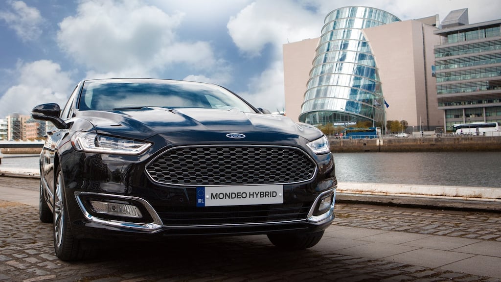 The Ford Mondeo HEV: Ford plans to invest $11 billion in electrified vehicles in the coming years