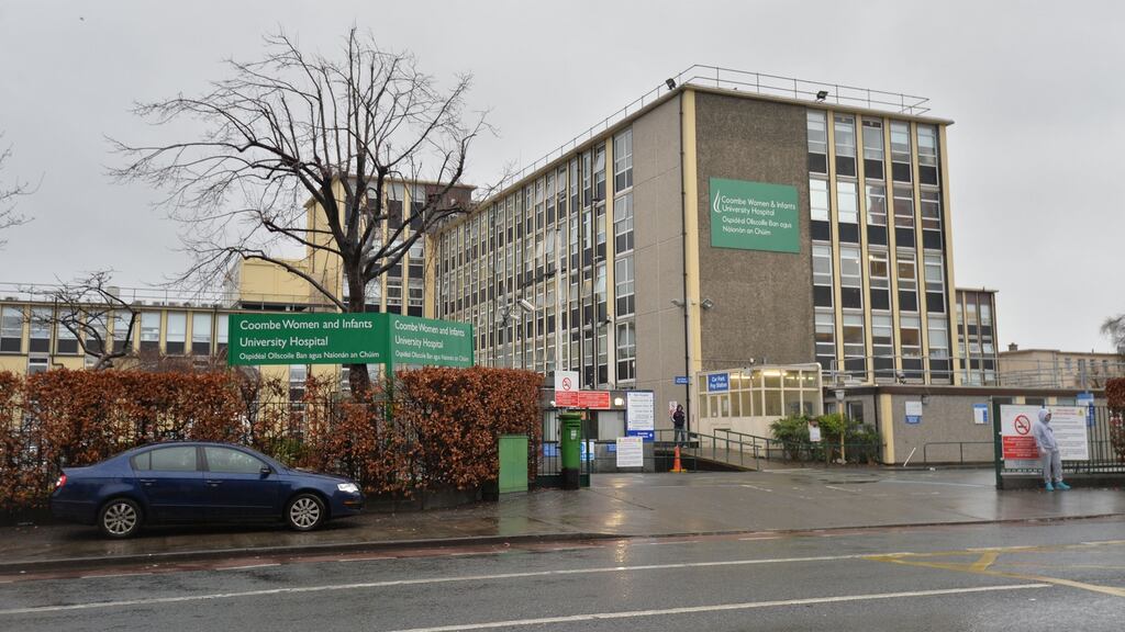 Hiqa has identified a number of safety risks at the Coombe Women & Infants University Hospital in Dublin. File photograph: Alan Betson