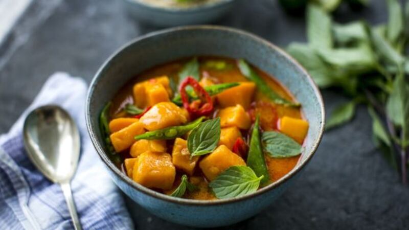 Donal Skehan’s sweet potato stew with lemongrass and ginger brown rice