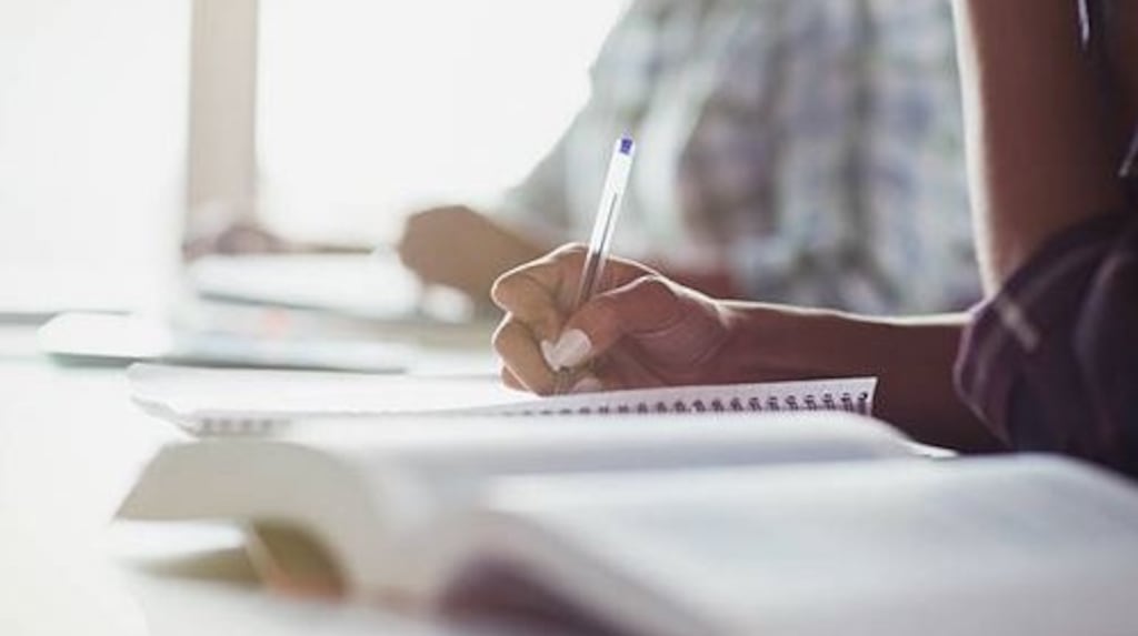 Education experts have warned that Brexit could lead to increases in CAO points over the coming years if thousands of Irish students who study in the UK opt to remain at home. Photograph: Getty Images