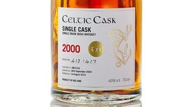 Celtic Casks Tri Irish Single Grain Whiskey, 46%, €90