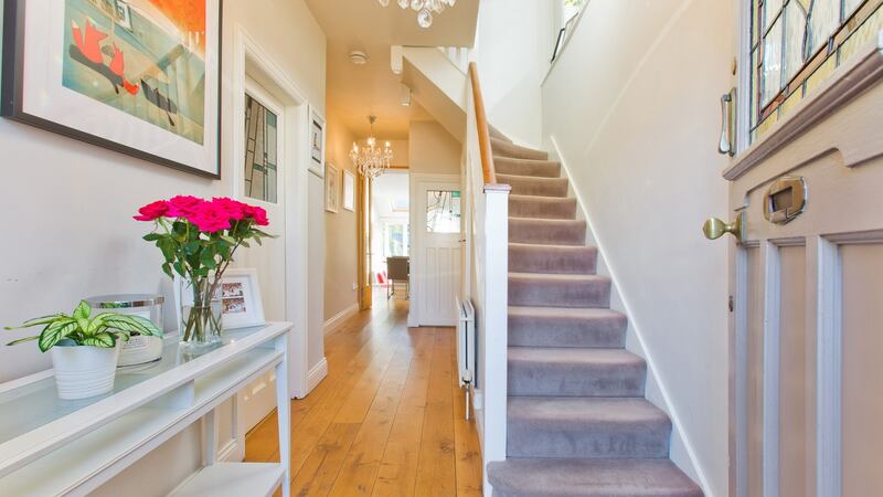 Hall and stairs at 42 Seafort Avenue, Sandymount, Dublin 4