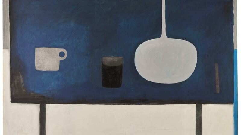 William Scott’s Deep Blues achieved £680,000, the second-highest price at auction for the artist.