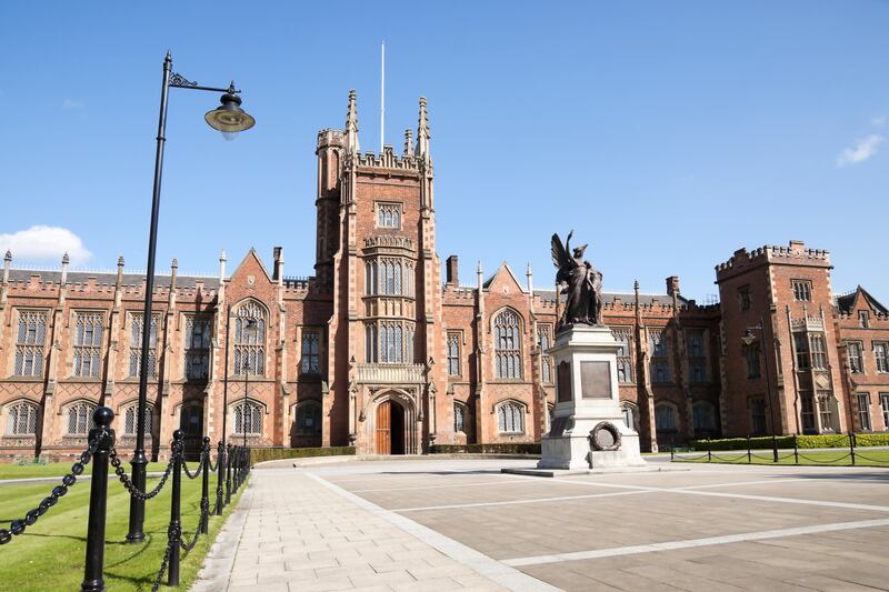 Queen's University in Belfast, where Kieran Connell is following in the footsteps of his late grandfather