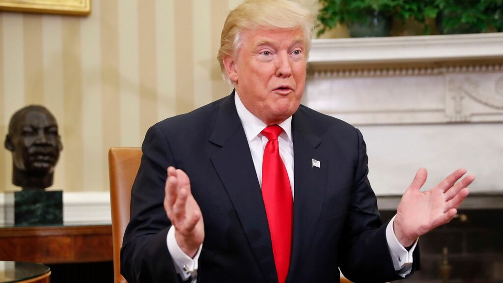 The worst harm Donald Trump might achieve would be to deprive us of our belief in democracy. Photograph: AP Photo