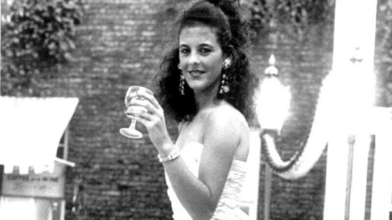 A life-long passion: fashion lover Shelly Corkery photographed in the early 1990s