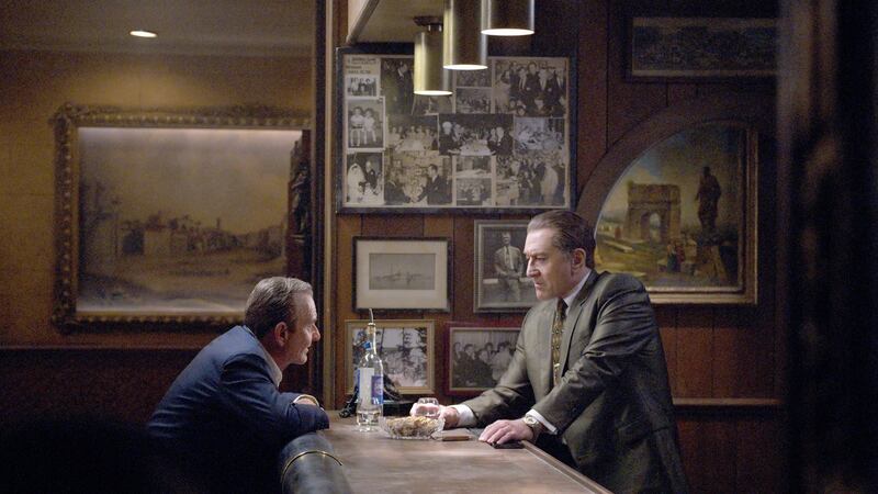 Joe Pesci and Robert De Niro in The Irishman