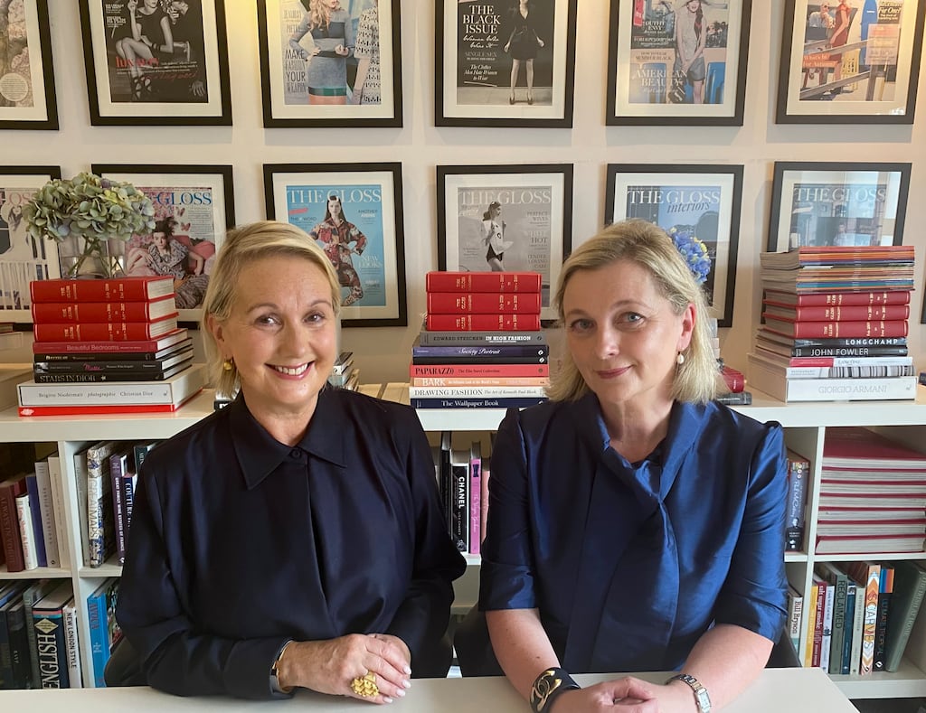 Jane McDonnell and Sarah McDonnell, who co-founded Gloss Publications with The Irish Times in 2006