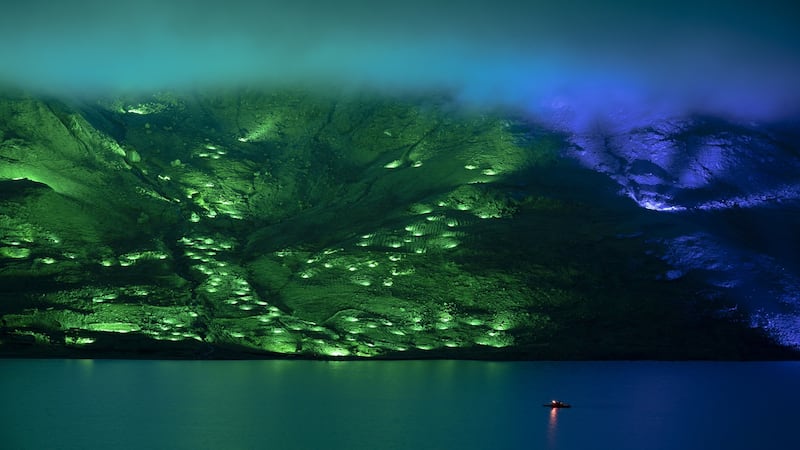 Kari Kola’s artwork Savage Beauty in Connemara.