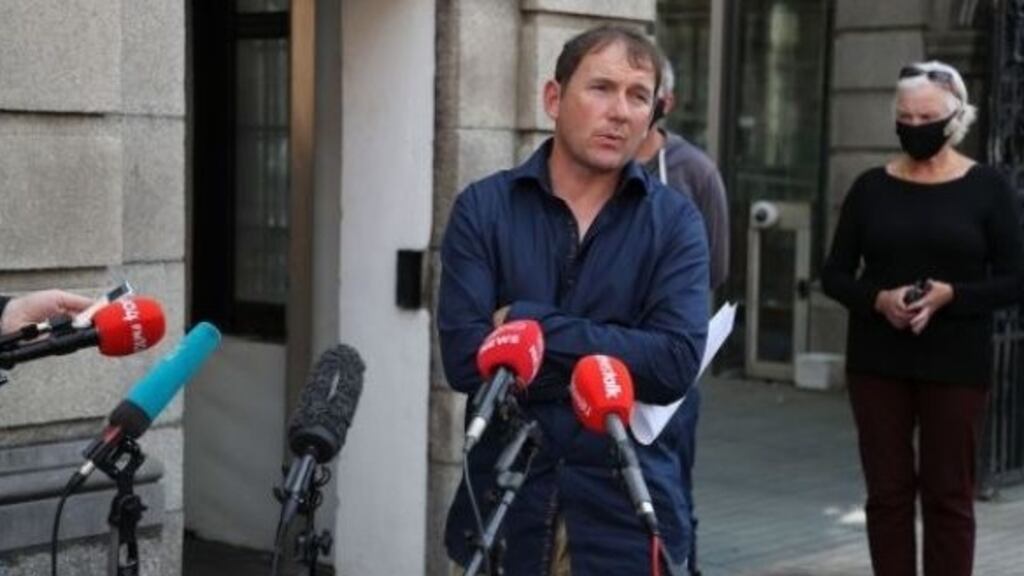 Solidarity-People Before Profit TD Gino Kenny welcomed the majority Dáil vote to allow the Dying with Dignity Bill to progress to committee stage. File photograph: Nick Bradshaw