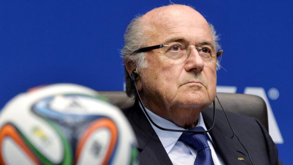 Sepp Blatter has been president of Fifa since 1998.