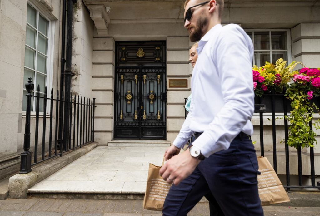 The Odey Asset Management offices in London, UK. Odey Asset Management has begun the process of hiving off its funds and employees in a move that would likely signal the firm’s end, a culmination of the fallout from fresh sexual assault allegations against its founder Crispin Odey. Photographer: Chris Ratcliffe/Bloomberg