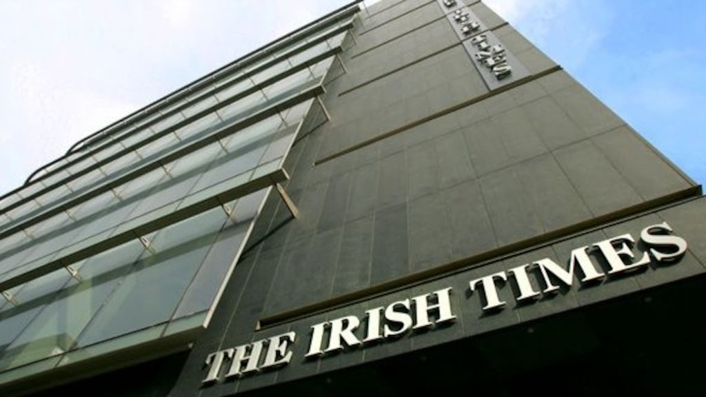 The Irish Times building at Tara Street in Dublin will be closed for at least 48 hours.