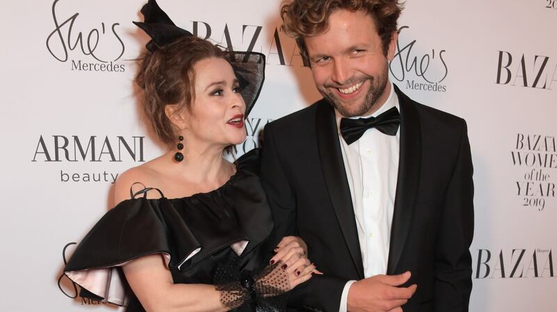Helena Bonham Carter and Rye Dag Holmboe attend the Harper’s Bazaar Women of the Year Awards 2019. Photograph: David M Benett/Dave Benett/Getty
