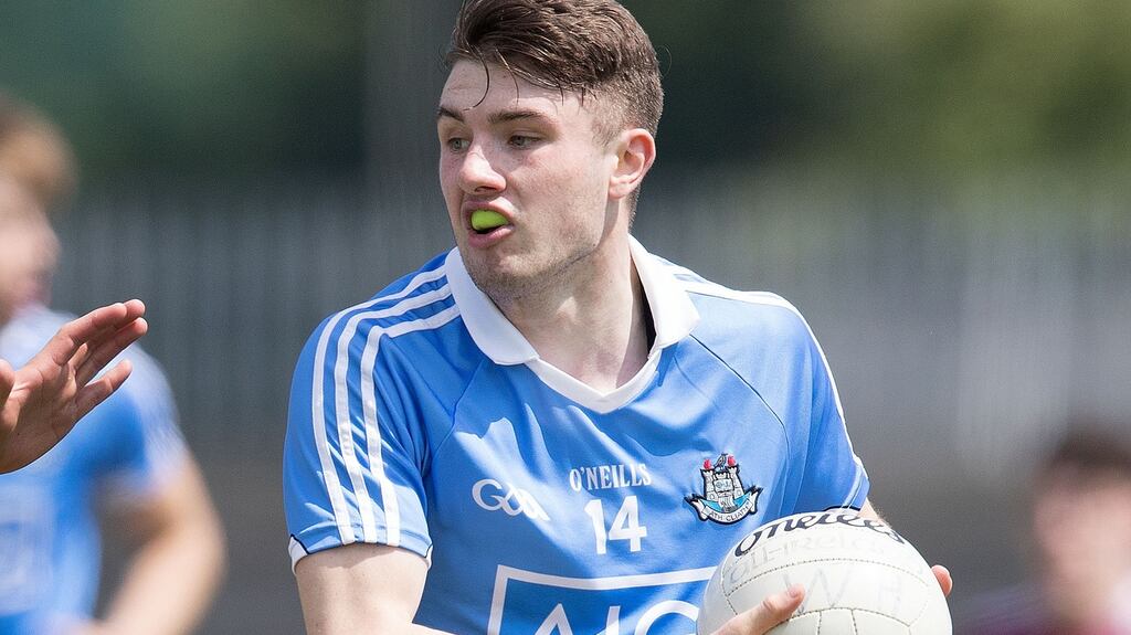James Doran: scored two goals in Dublin’s victory. Photograph: Bryan Keane/Inpho