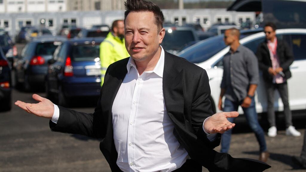 Tesla chief executive Elon Musk Photograph: Odd Andersen/AFP