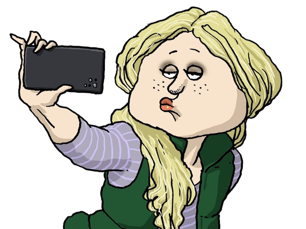 'Someone has put up a poster of our daughter on Foster Avenue.' I’m there, 'What kind of poster?' except she doesn’t answer me. She goes, 'Ross, just follow me.' Illustration: Alan Clarke