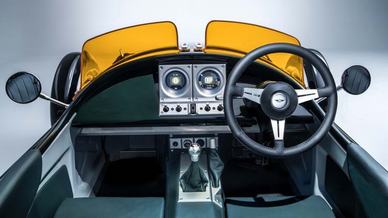 The Super 3 arrives with Ford petrol power, but it’s all but certain that soon it will also be available with electric power. Photograph: Nick Dimbleby