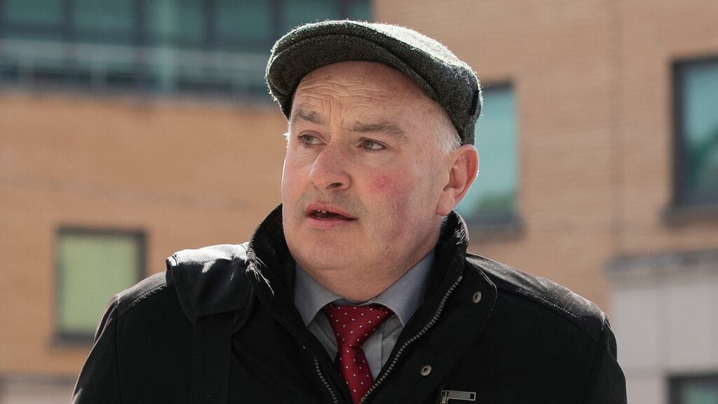 Patrick Quirke (50), of Breanshamore, Co Tipperary, at court on Wednesday. Photograph: Collins Courts