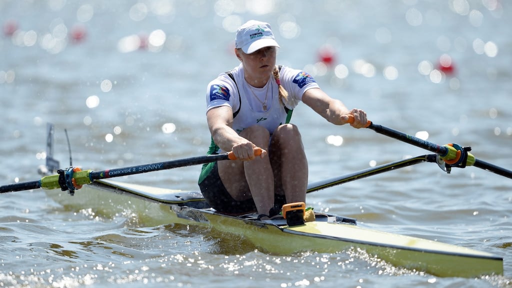 Olympic hopeful Sanita Puspure has been coming into good form during training in Spain. Photograph: EPA.
