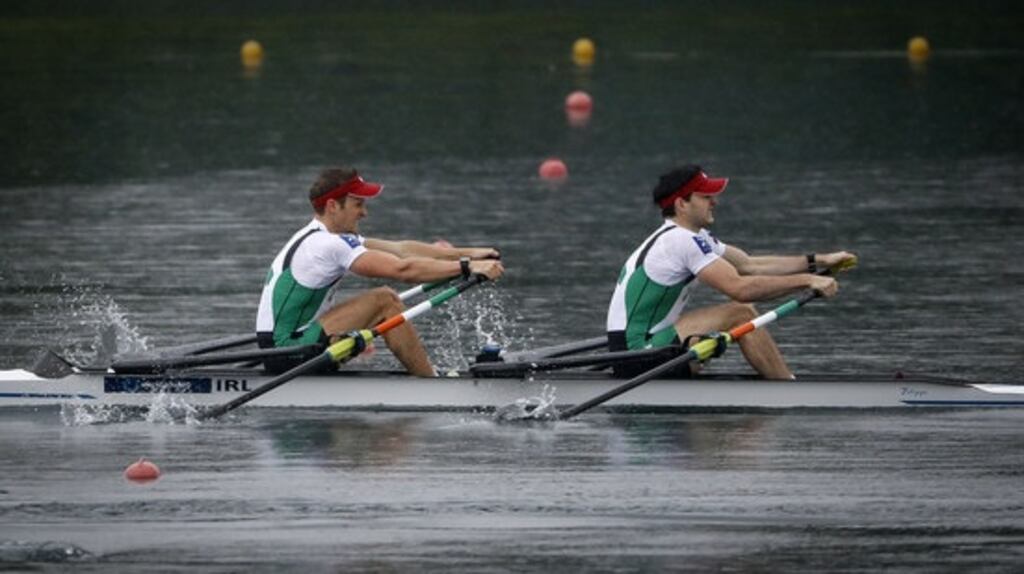 The O’Donovan brothers are set for a spell competing and training in New Zealand and Australia. Photograph: Srdjan Stevanovic/Inpho
