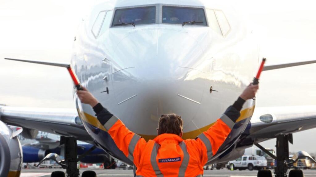 Ryanair cancellations: the airline says that 305,000 alternative routings or refunds – or more than 97 per cent of affected customers – have been processed. Photograph: Chris Ratcliffe/Bloomberg