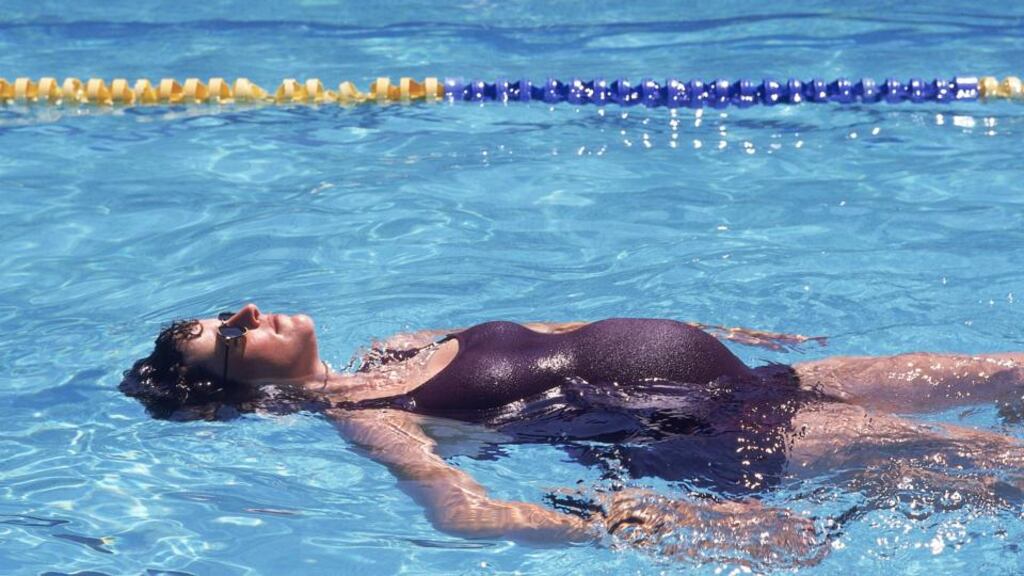 Starting a new sport when pregnant is a bad idea, but swimming and yoga are exceptions. Photograph: Getty Images