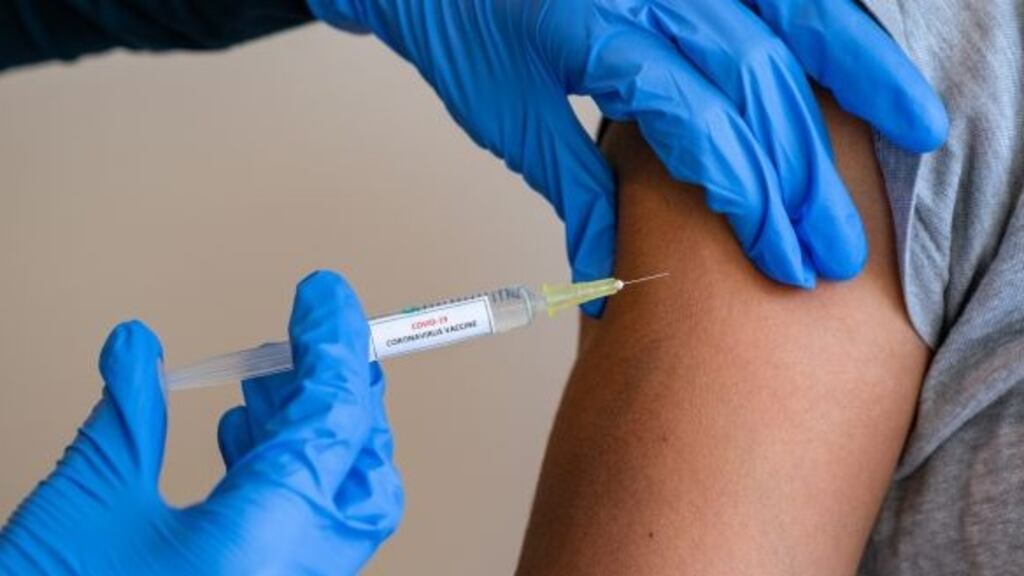 Sixty-one per cent of the total population of the EU is fully vaccinated. Photograph: Getty Images