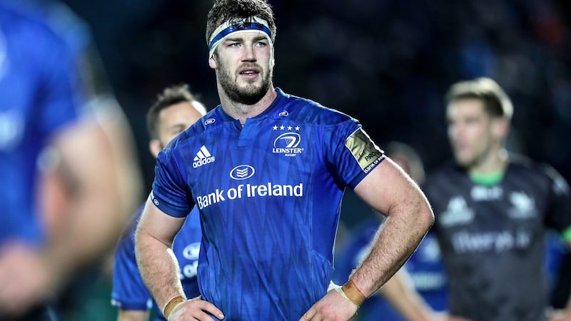 Leinster backrow   Caelan is one of five uncapped players in Andy Farrell’s 35-strong squad for the Six Nations. Photograph: Laszlo Geczo/Inpho