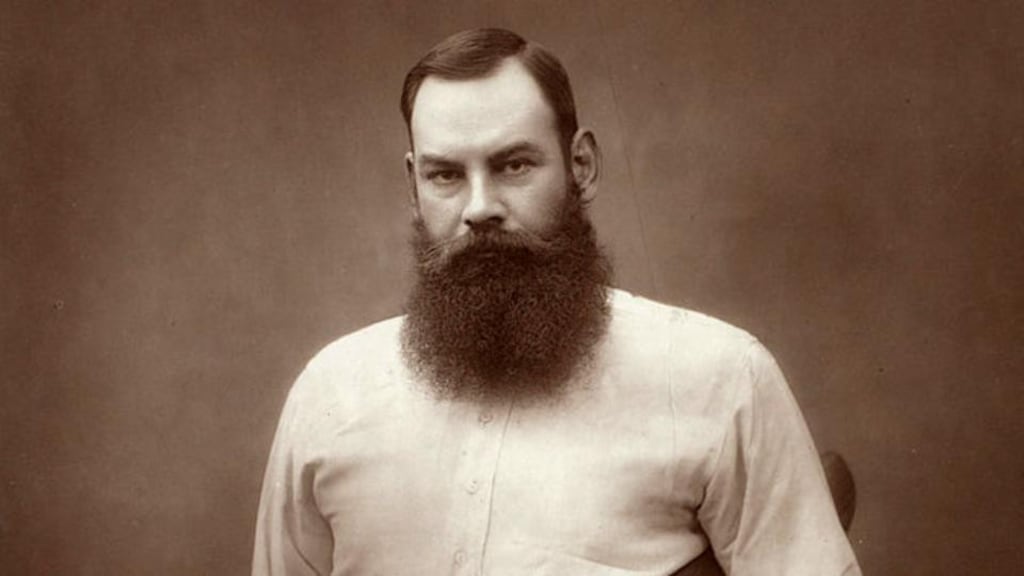 WG Grace: his career as a first-class cricketer spanned almost 50 years