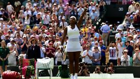 After early scare Serena Williams cruises into Wimbledon second round