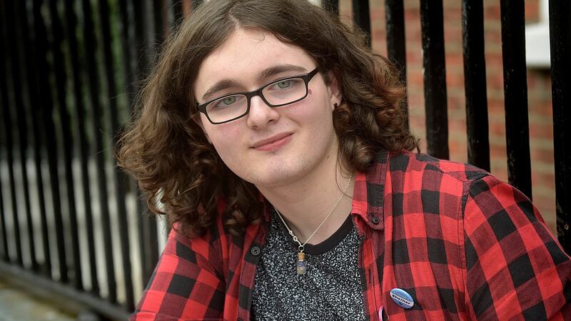 Ash Knox (17), a trans woman living in Co Laois, was among 15 young people consulted for the Youth Work Ireland project