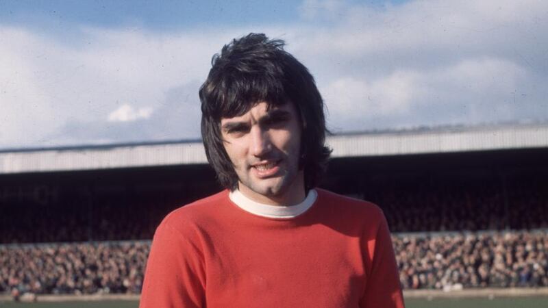 George Best: buried in Roselawn, Belfast. Photograph: Central Press/Getty