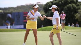 Solheim Cup: Europe fightback to trail 5-3 at end of day one
