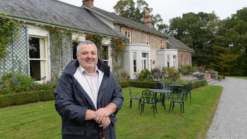 Chef Richard Corrigan at Virginia Park Lodge, Virginia, Co Cavan. Photograph: Dara Mac Donaill/The Irish Times